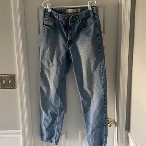 Mens GAP jeans 35x34. medium blue